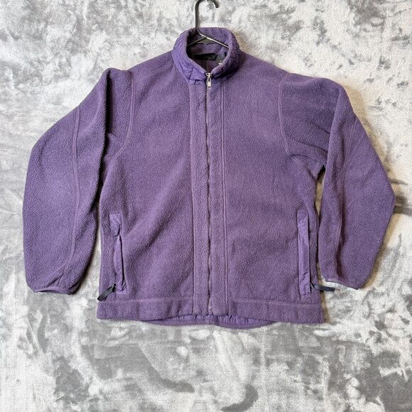 Patagonia Sweaters - Patagonia Synchilla Womens Full-Zip Long Sleeve Size Large Purple Turtle Neck